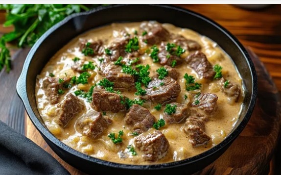 Estrogonofe de Carne